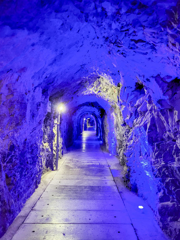 Taminaschlucht @ Bad Ragaz, Zwitserland Taminaschlucht @ Bad Ragaz, Zwitserland